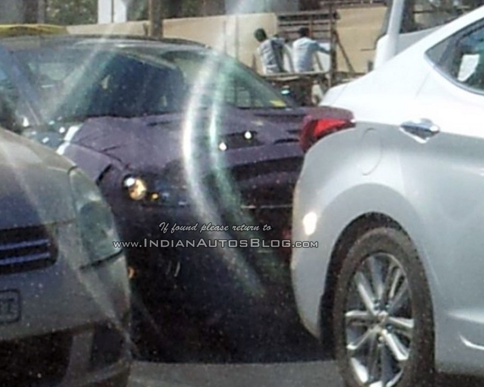 2016 Hyundai Elantra Front Spied