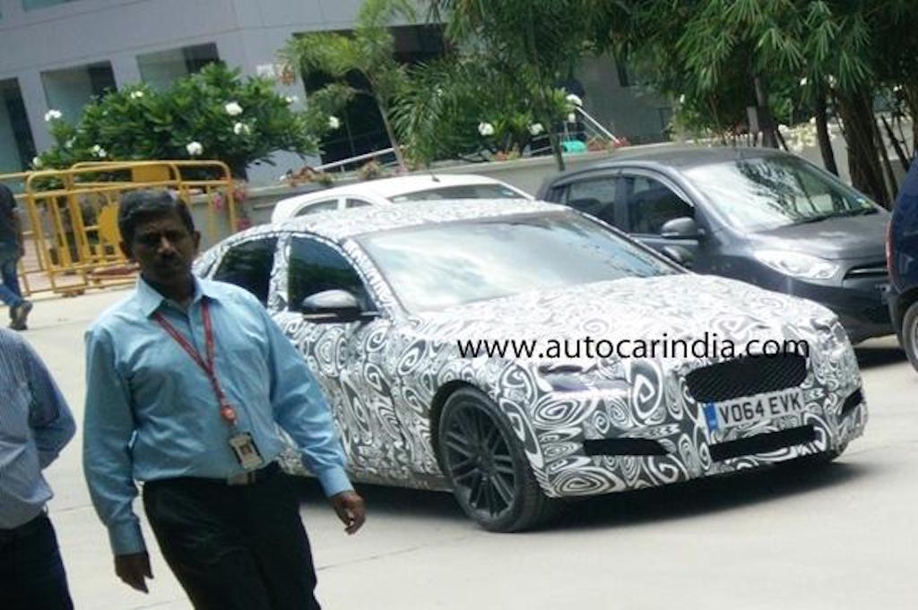 2016 Jaguar XF Spy Shot India