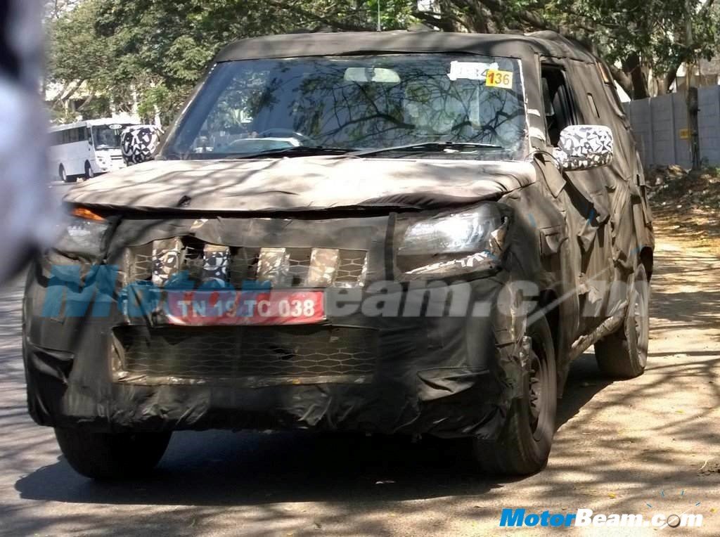 2016 Mahindra Bolero Spied