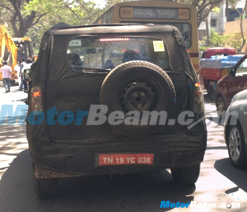 2016 Mahindra Bolero Testing India
