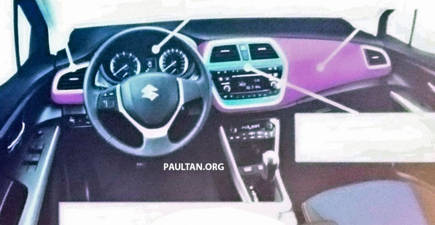 2016 Maruti S-Cross Facelift Interior