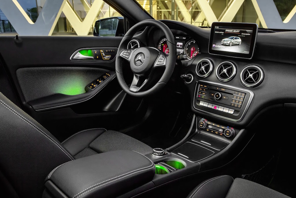 2016 Mercedes A-Class Facelift Interior