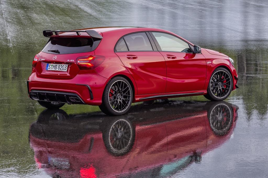 2016 Mercedes A45 AMG Facelift Rear