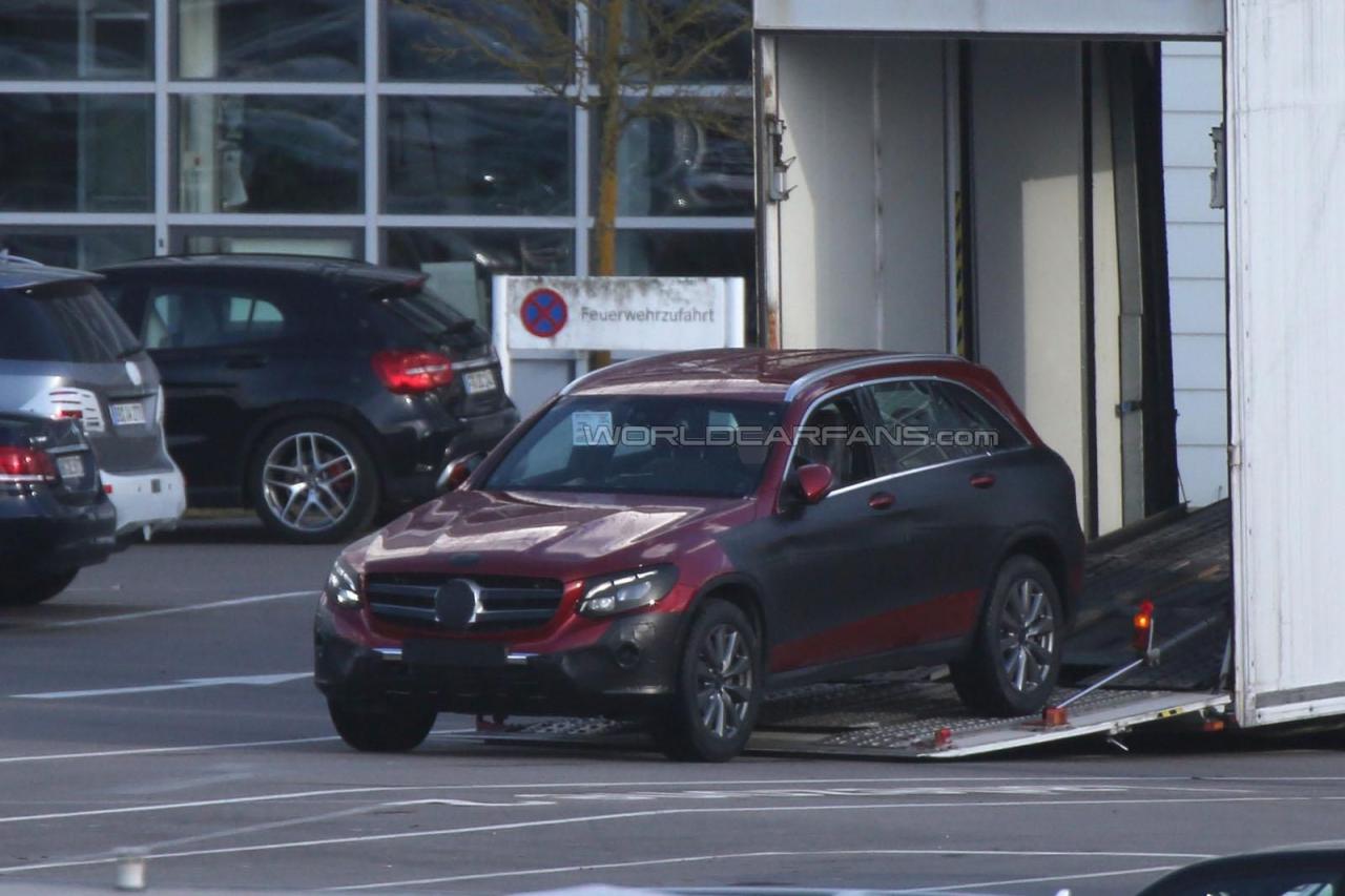 2016 Mercedes GLC SUV Uncomouflaged