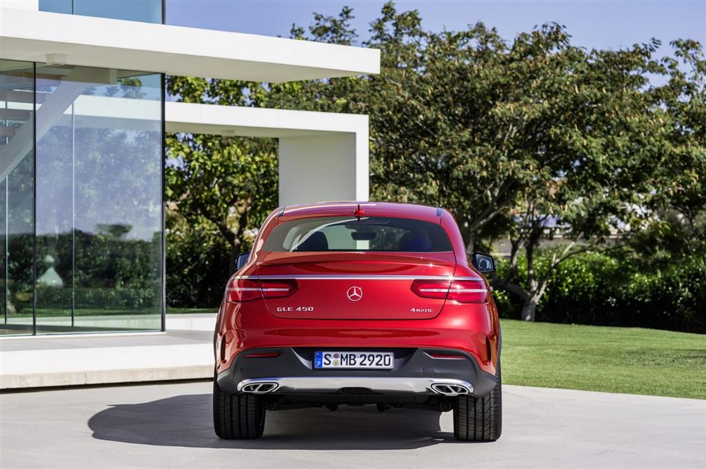 2016 Mercedes GLE Rear