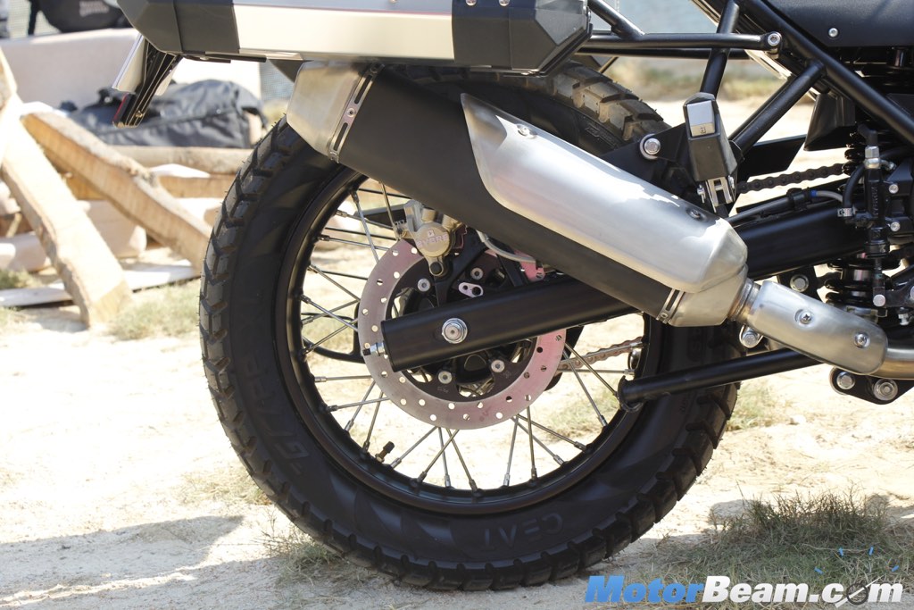 2016 Royal Enfield Himalayan Exhaust