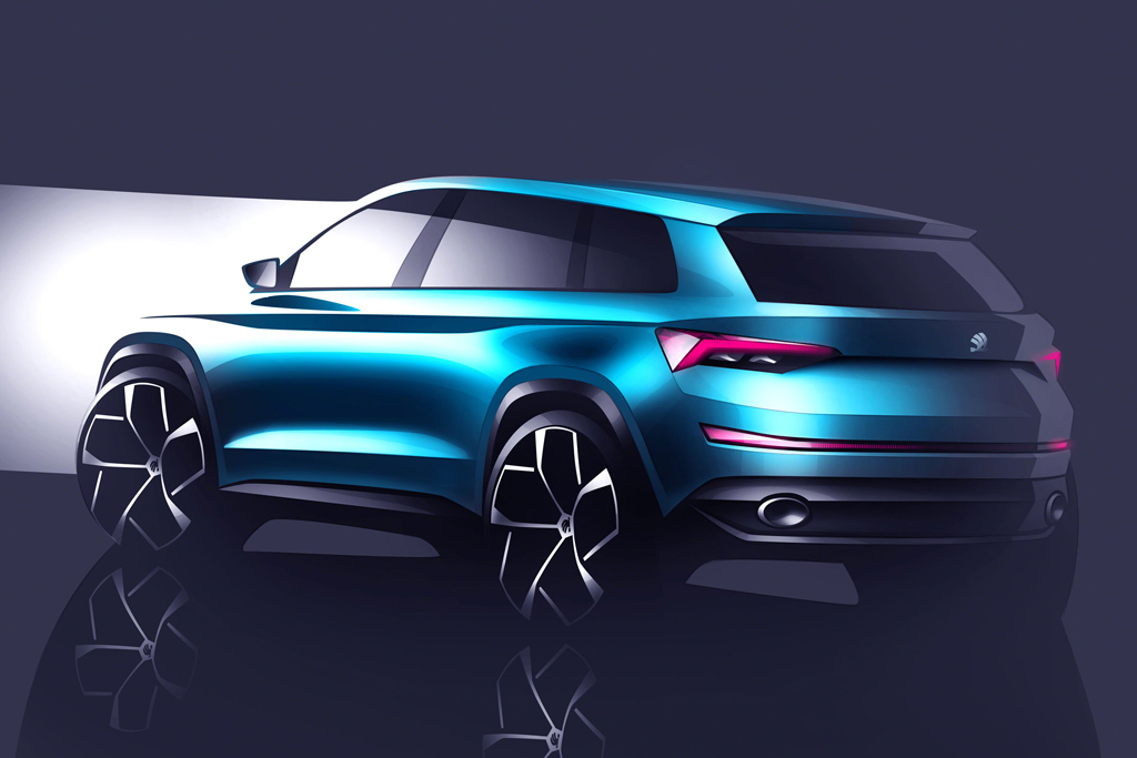 2016 Skoda VisionS Concept Rear