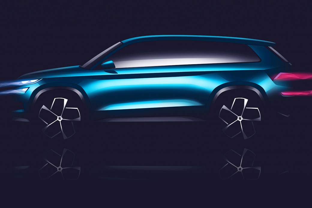 2016 Skoda VisionS Side Profile