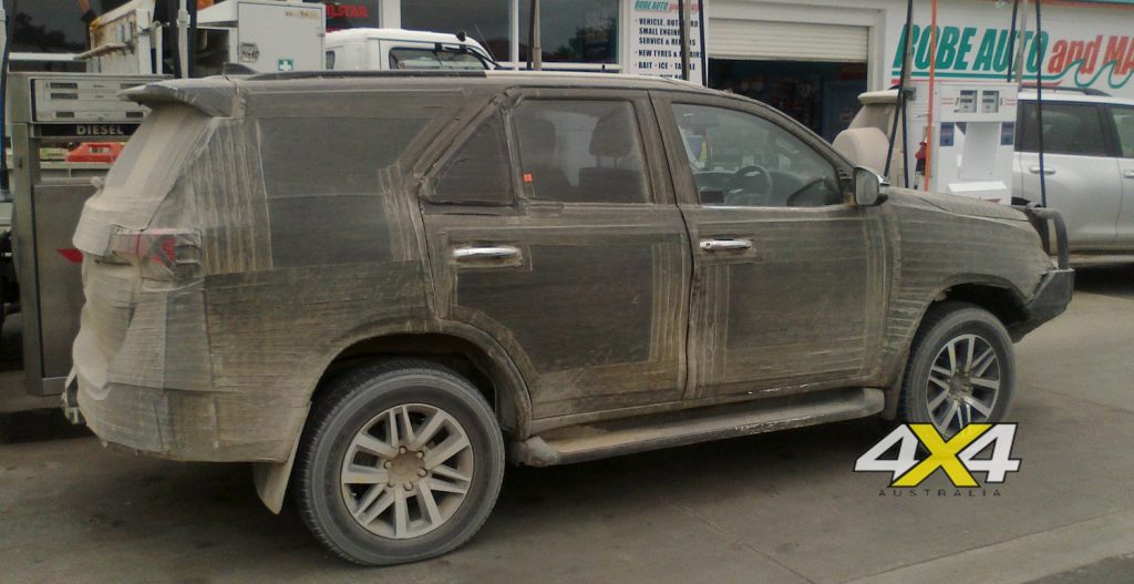 2016 Toyota Fortuner Spy Shot Australia