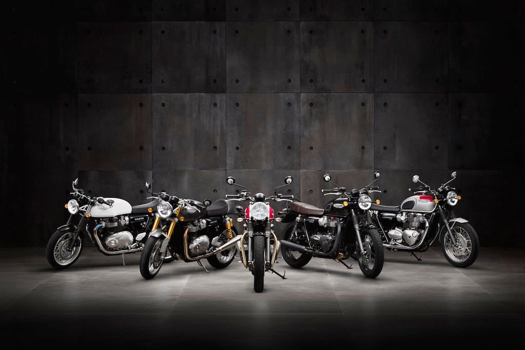 2016 Triumph Bonneville Range