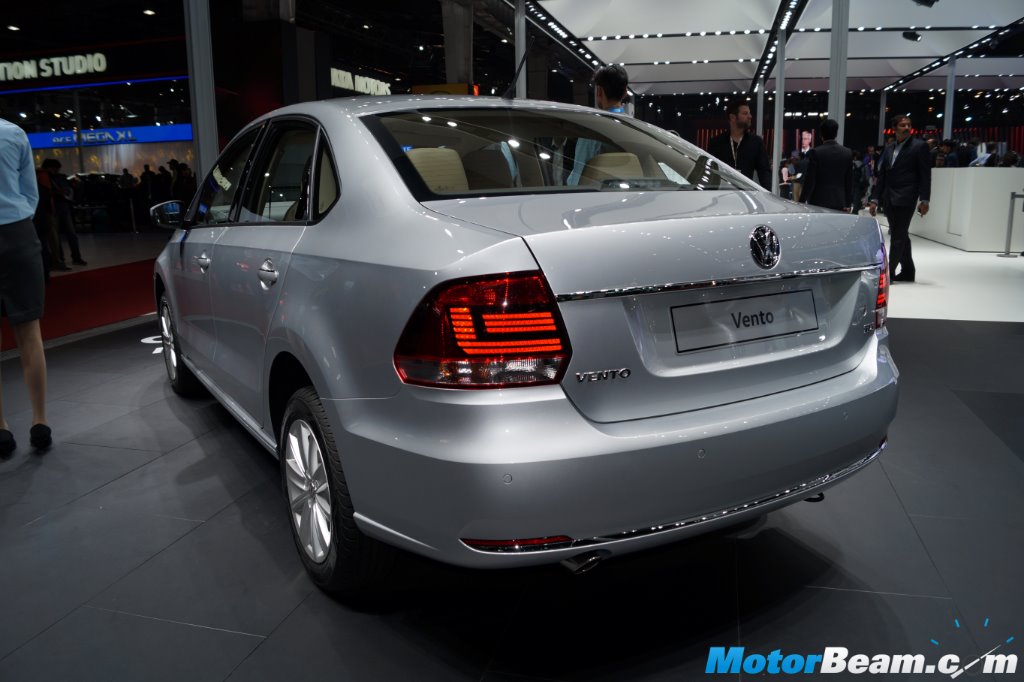 2016 Volkswagen Vento Rear View