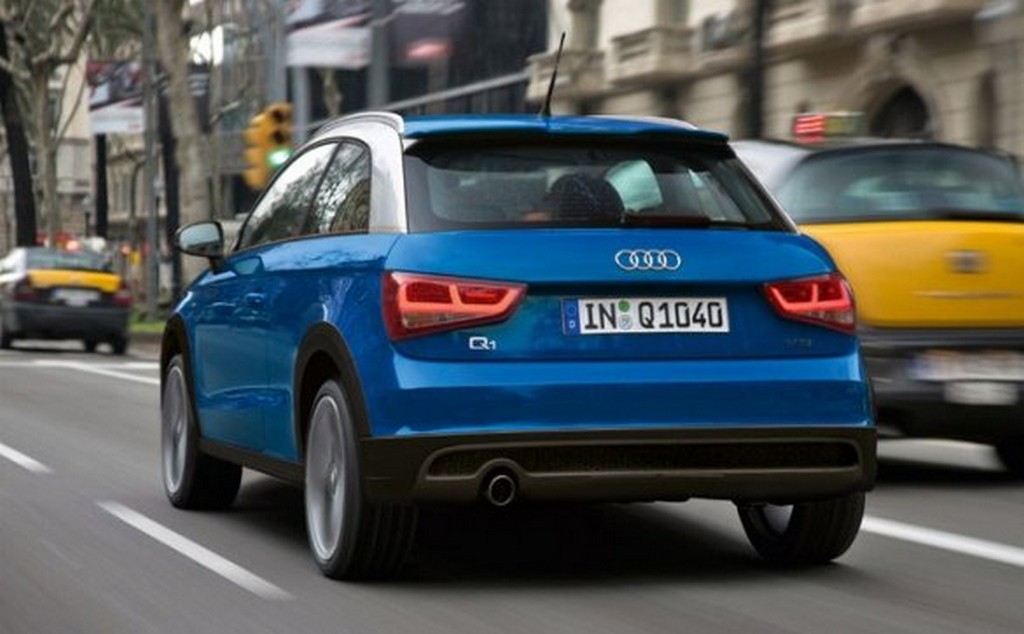 2016 Audi Q1 Crossover Rear