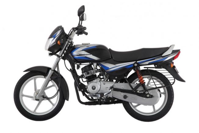 2017 Bajaj CT 100 Side Profile
