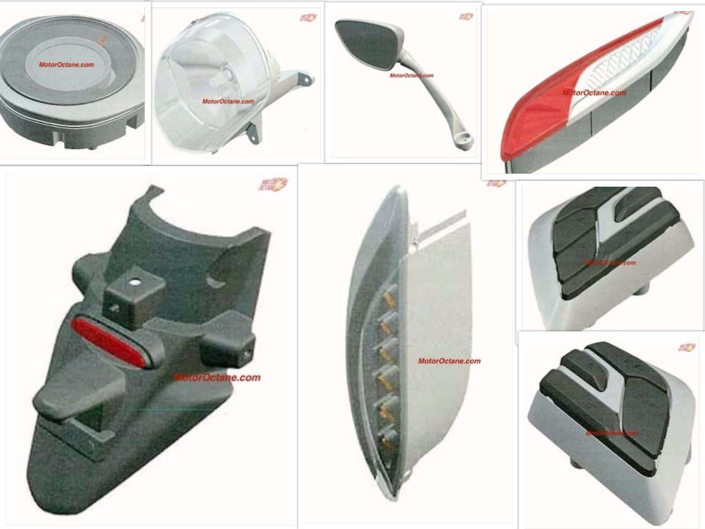 2017 Bajaj Chetak Parts