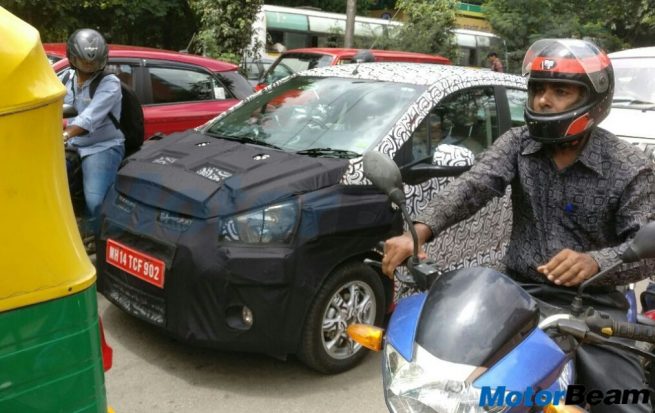 2017 Chevrolet Beat Spotted