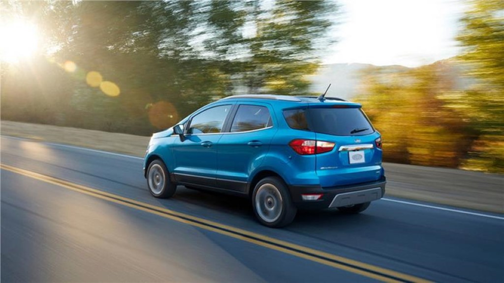 2017 Ford EcoSport Facelift Rear