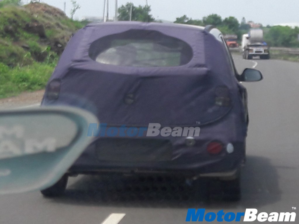 2017 Hyundai Grand i10 Spied Rear