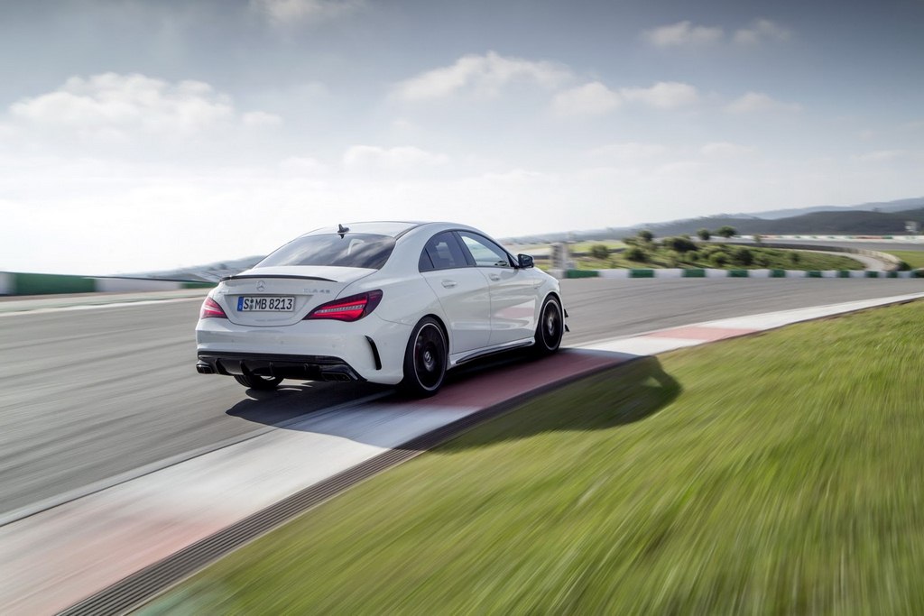 2017 Mercedes CLA Rear