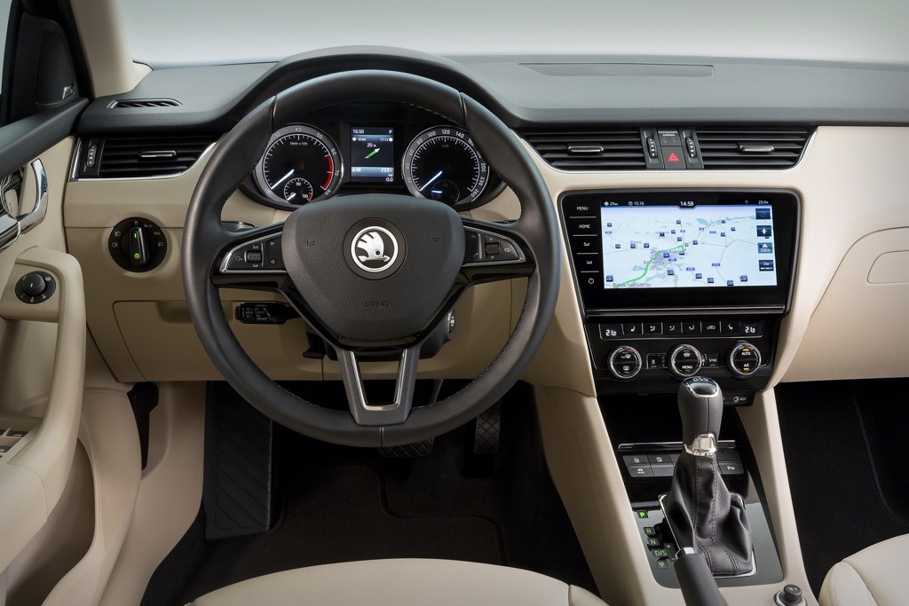 2017 Skoda Octavia Facelift Interiors