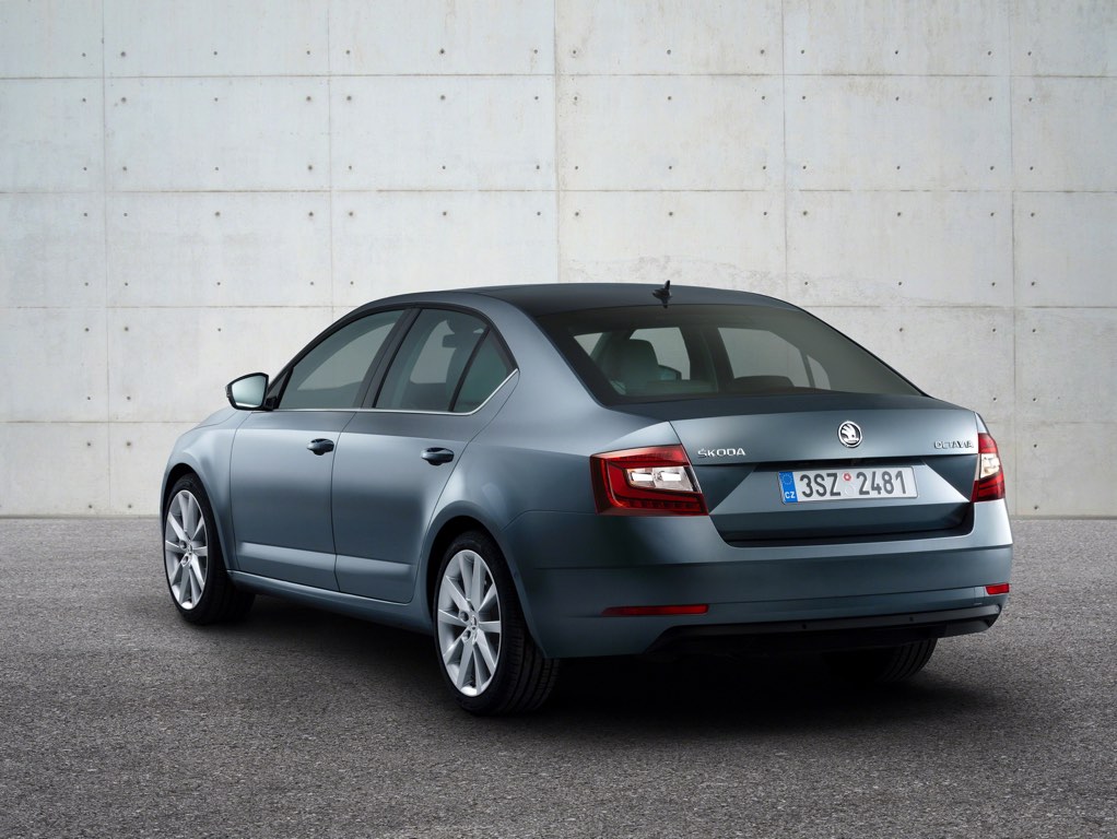 2017 Skoda Octavia Facelift Rear