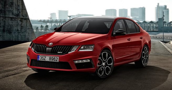 2017 Skoda Octavia RS Front