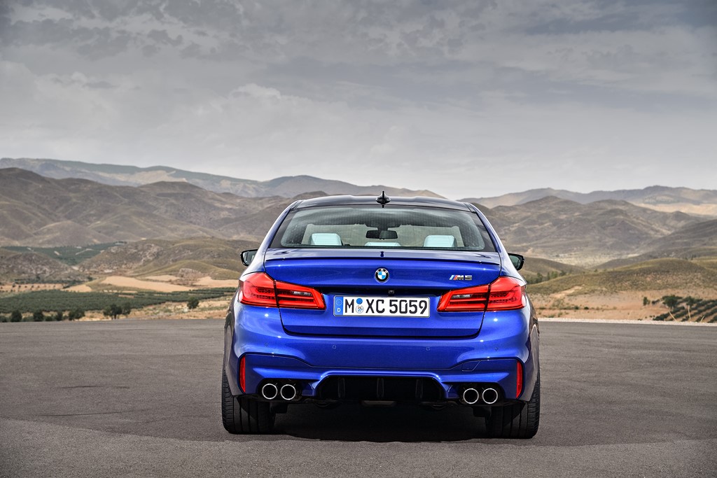 2018 BMW M5 Rear