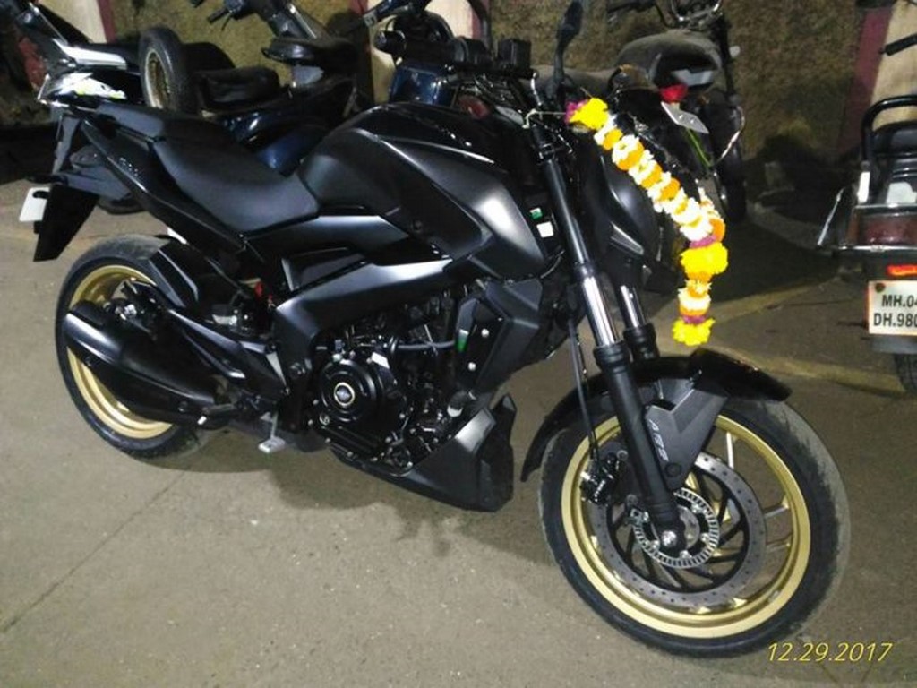 2018 Bajaj Dominar 400 Matte Black