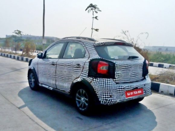 2018 Ford Figo Cross Spotted