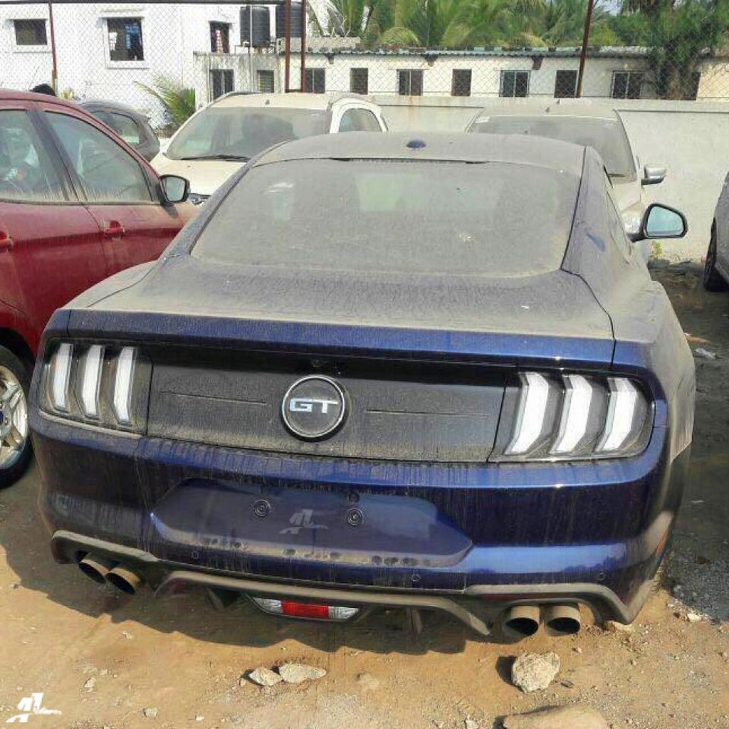 2018 Ford Mustang Faceilift Rear