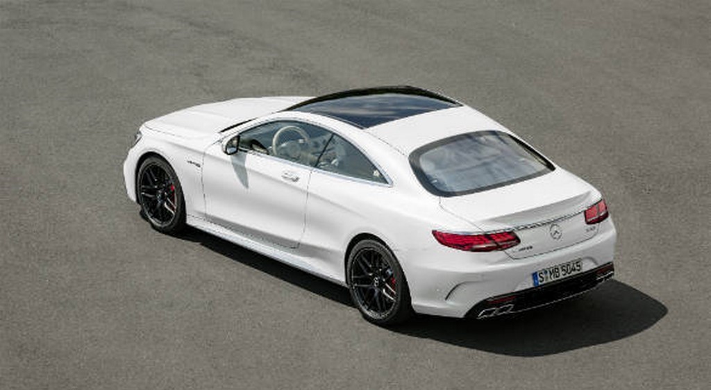 2018 Mercedes AMG S63 4Matic+ Coupe Rear