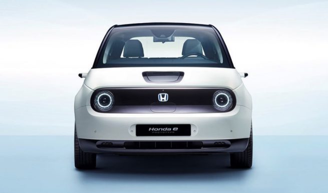 2019 Honda E Front