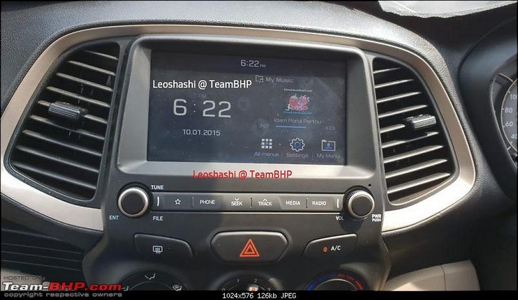 2019 Hyundai Santro Infotainment