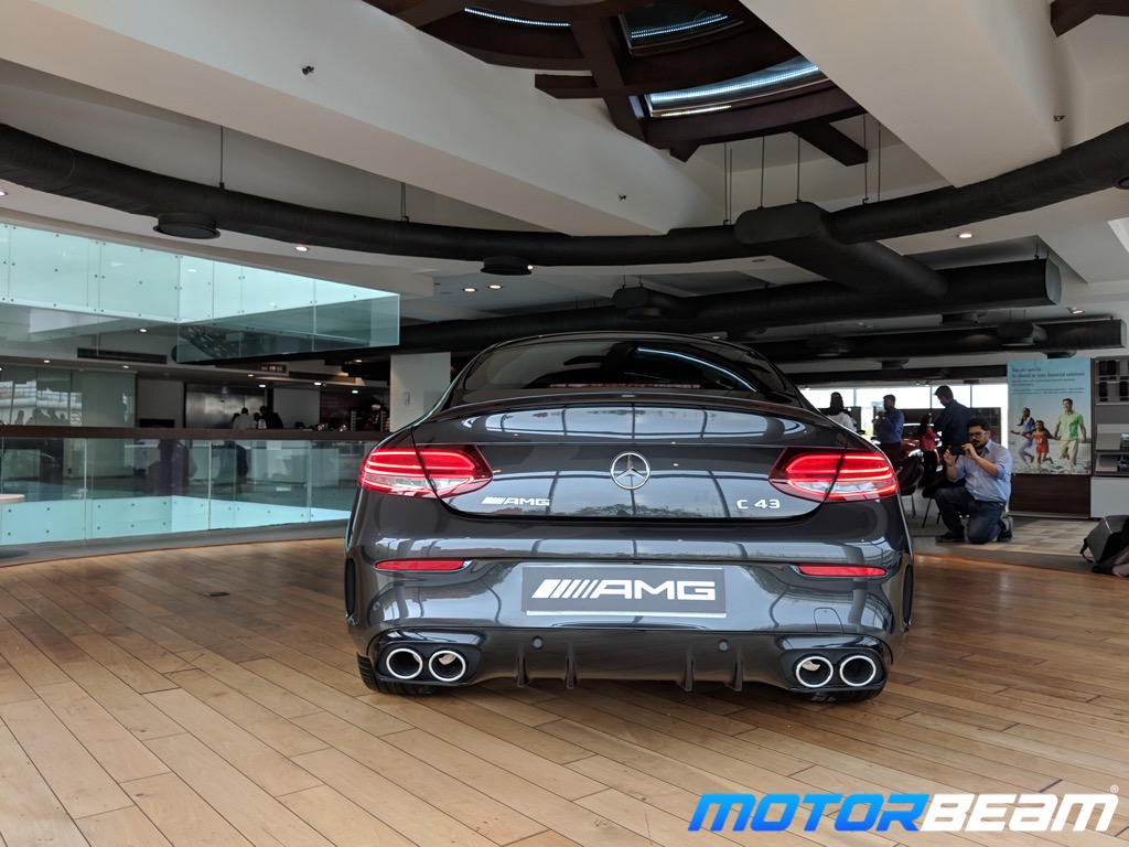 2019 Mercedes-AMG C43 Coupe Rear