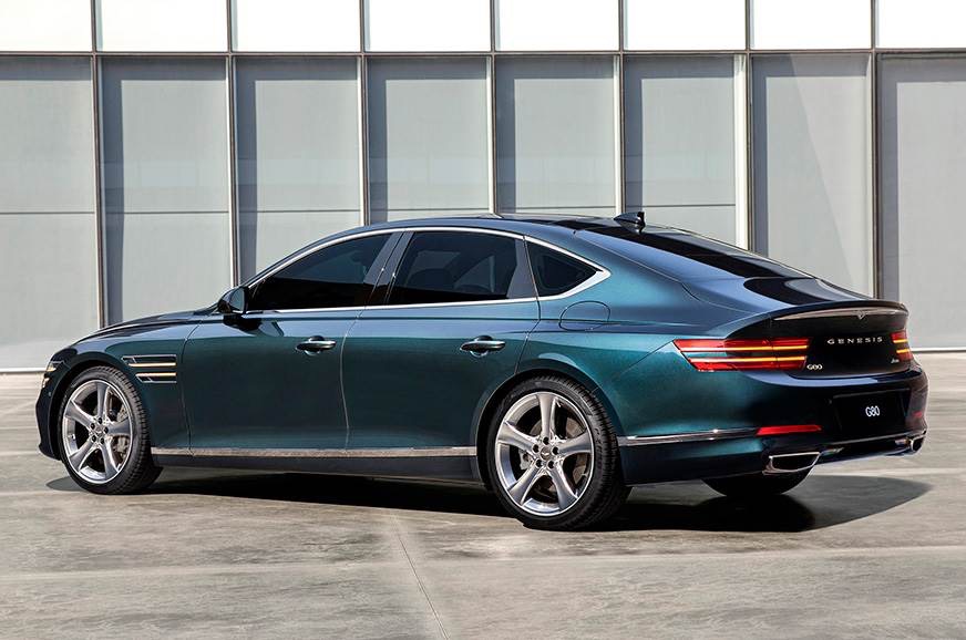 2020 Genesis G80 Rear