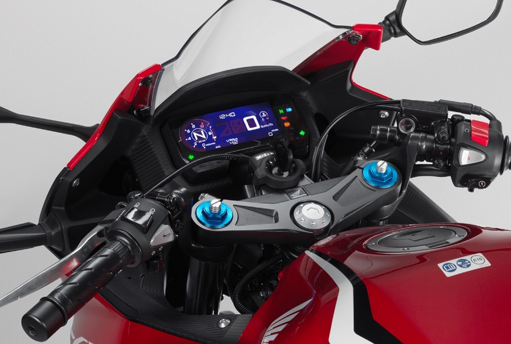 2020 Honda CBR400R Dash