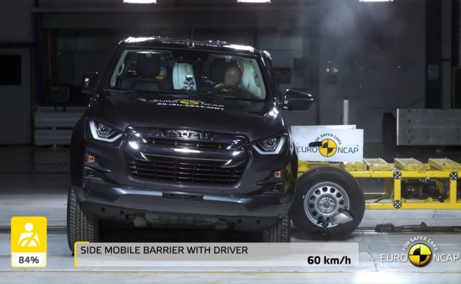 2020 Isuzu D-Max Euro NCAP Side Impact