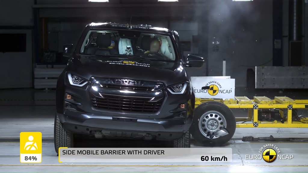 2020 Isuzu D-Max Euro NCAP Side Impact