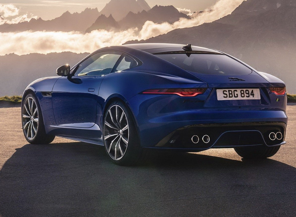 2020 Jaguar F-Type Rear