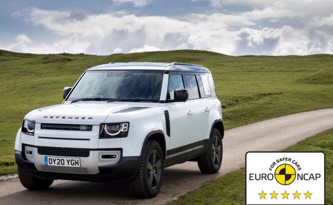 2020 Land Rover Defender 110 Euro NCAP