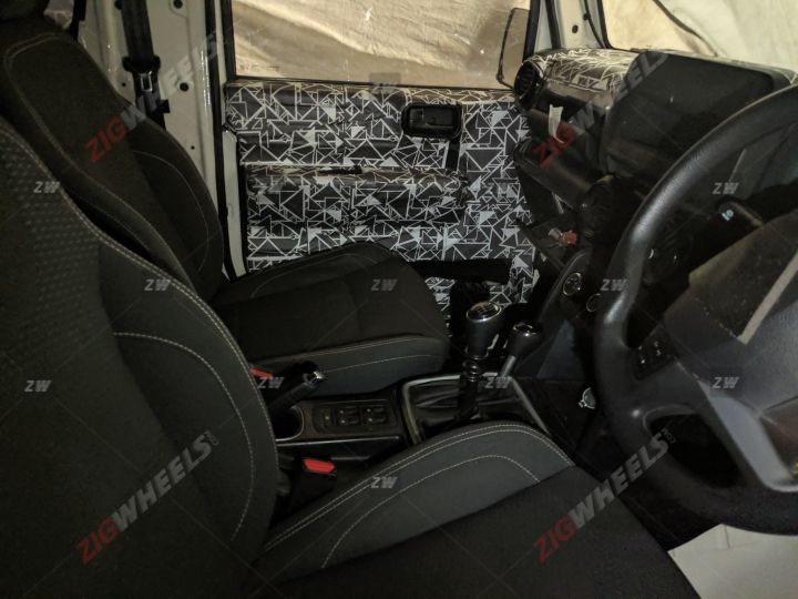 2020 Mahindra Thar Interiors Spied