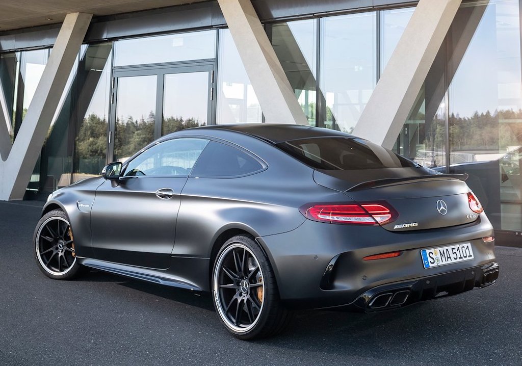2020 Mercedes-AMG C63 Coupe Rear