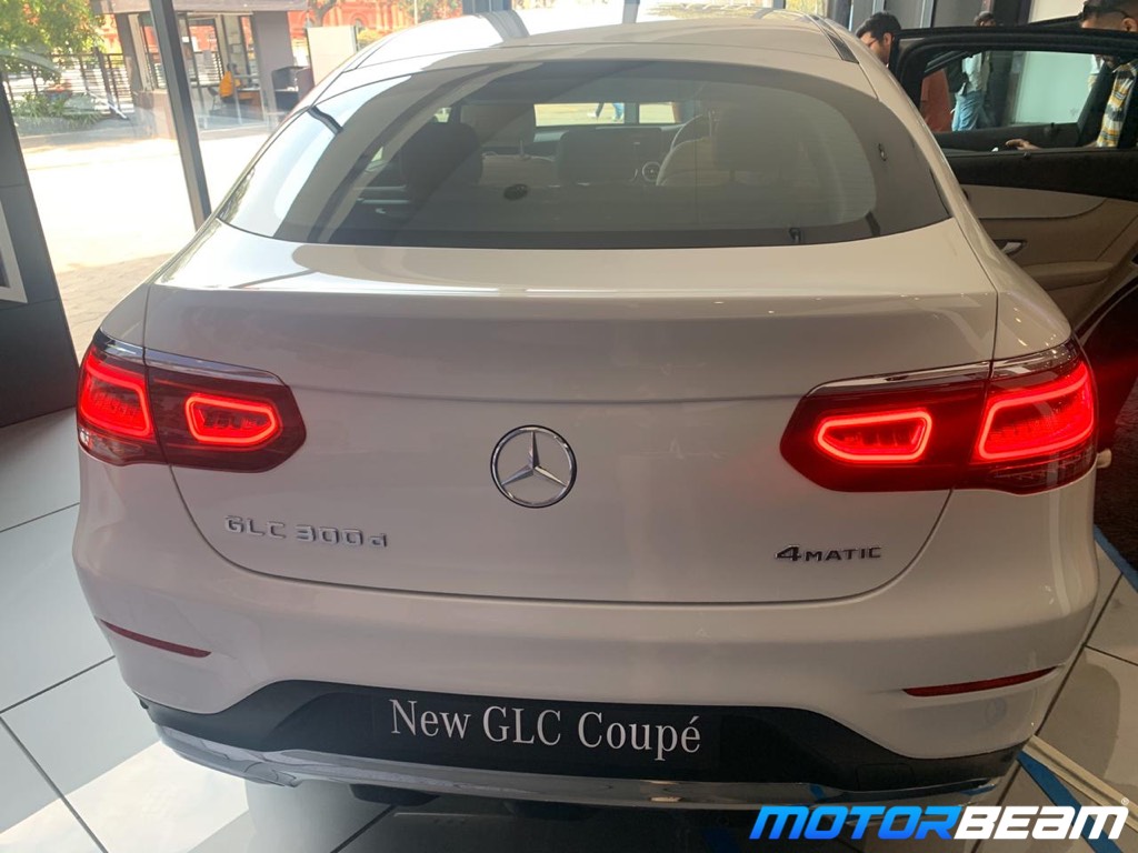 2020 Mercedes GLC Coupe Rear