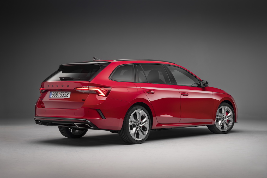 2020 Skoda Octavia RS Combi Rear