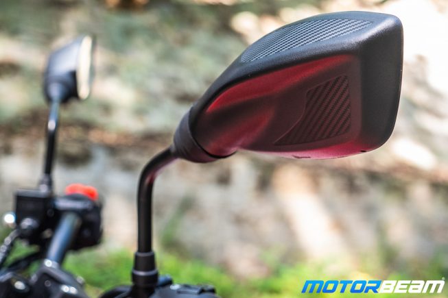 2020 TVS Apache 160 4V Review Mirror