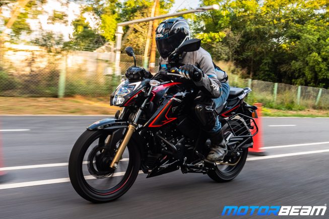 2020 TVS Apache 200 Review Riding Dynamics