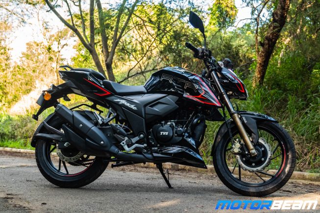 2020 TVS Apache 200 Review Styling