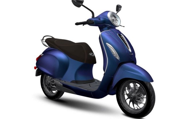 2021 Bajaj Chetak Premium Indigo Metallic