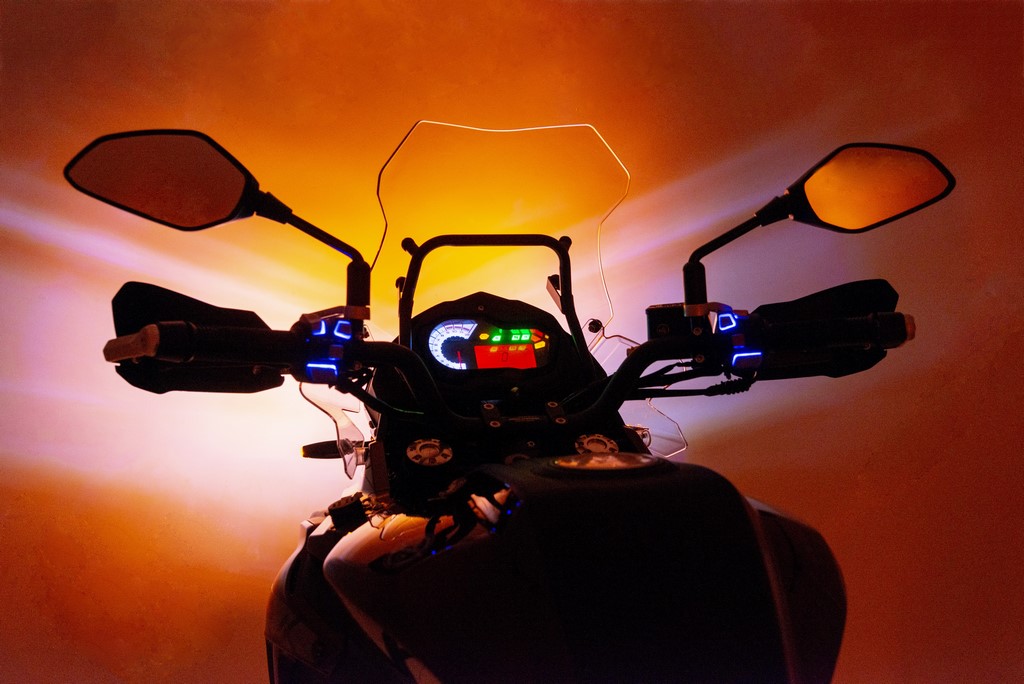 2021 Benelli TRK 502 Instrument Cluster & Switchgear