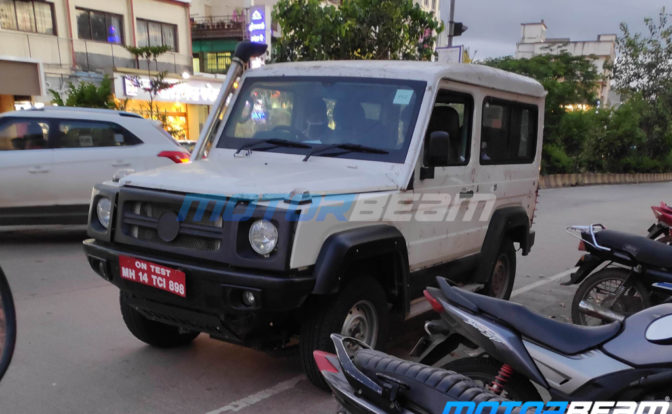 2021 Force Gurkha Spied
