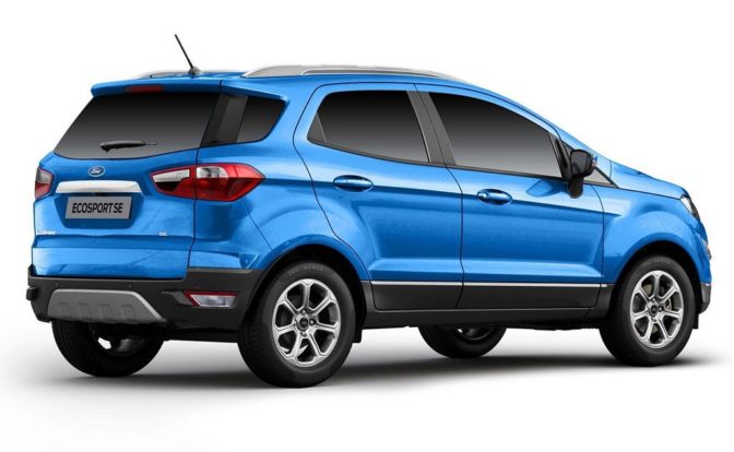 2021 Ford EcoSport SE Rear